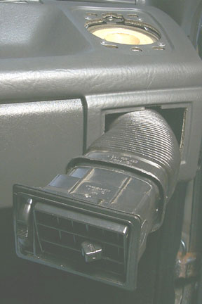 Vent and Hose Come Out